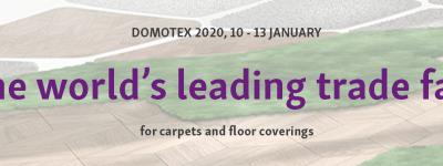 Visit us at Domotex 2020