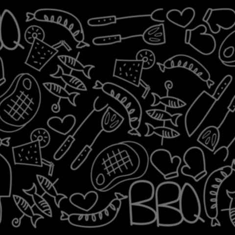 Get inspired by our BBQ mat examples!